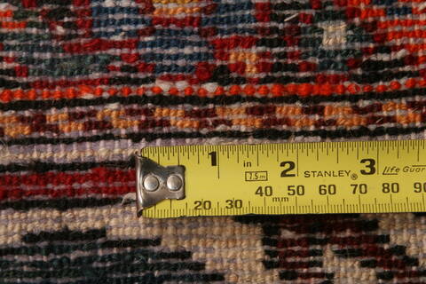 Bakhtiar Red Hand Knotted 120 X 151  Area Rug 100-25601 Image 7