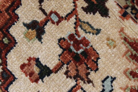 Serapi Beige Runner Hand Knotted 21 X 60  Area Rug 250-25610 Image 5