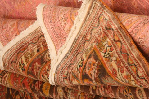 Qashqai Red Hand Knotted 130 X 190  Area Rug 100-25654 Image 4