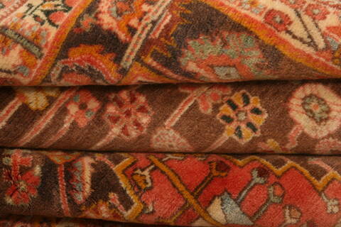 Qashqai Red Hand Knotted 130 X 190  Area Rug 100-25654 Image 6