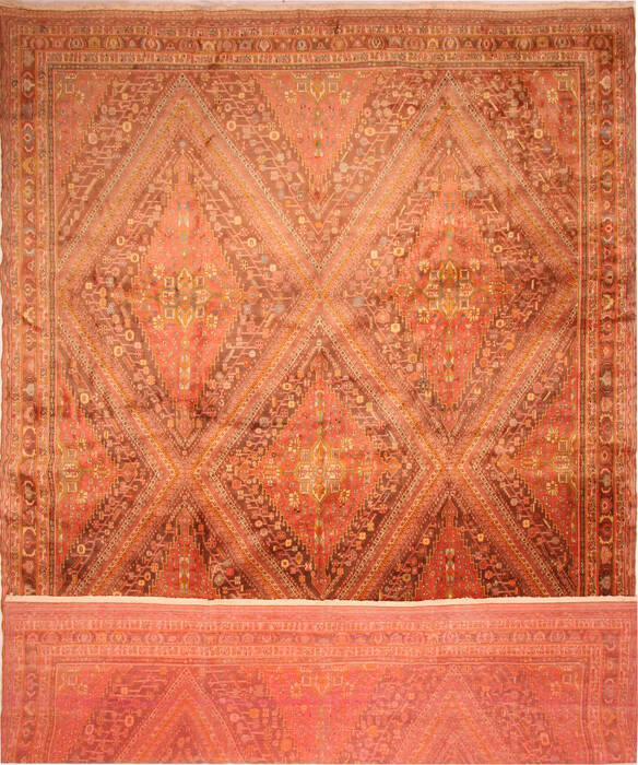 Qashqai Red Hand Knotted 130 X 190  Area Rug 100-25654 Image 0