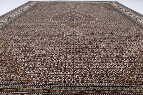 Mahi Beige Hand Knotted 82 X 114  Area Rug 250-25673 Image 10