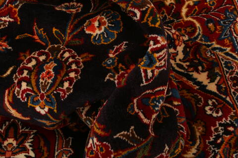 Kashan Red Hand Knotted 117 X 192  Area Rug 100-25677 Image 2