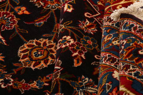 Kashan Red Hand Knotted 117 X 192  Area Rug 100-25677 Image 3