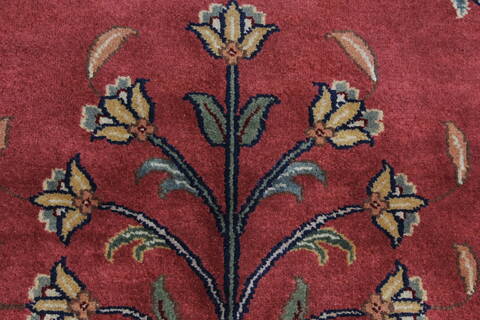 Sarouk Blue Hand Knotted 811 X 1111  Area Rug 250-25690 Image 7