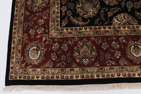 Kashan Beige Hand Knotted 90 X 124  Area Rug 250-25693 Image 10
