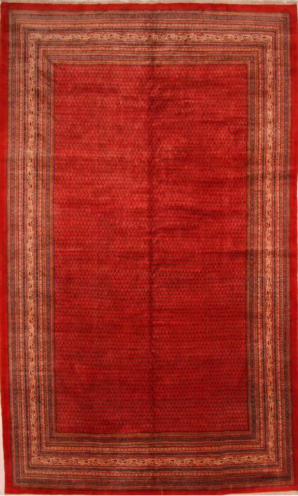 Sarouk Red Hand Knotted 103 X 1610  Area Rug 100-25709 Image 0