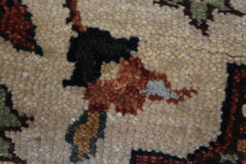 Serapi Beige Runner Hand Knotted 26 X 510  Area Rug 250-25729 Image 5