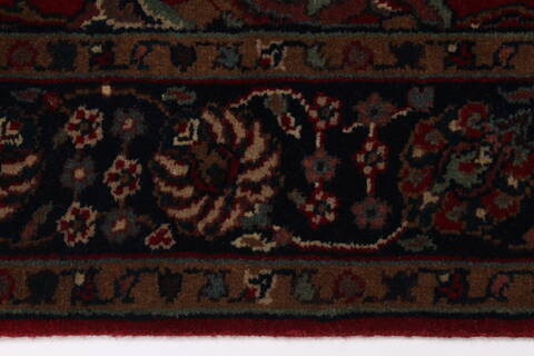 Tabriz Red Runner Hand Knotted 26 X 511  Area Rug 250-25781 Image 2