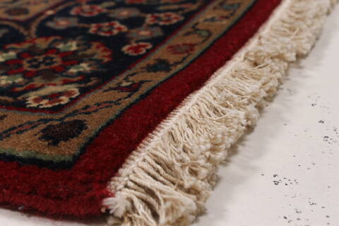 Tabriz Red Runner Hand Knotted 26 X 511  Area Rug 250-25781 Image 5