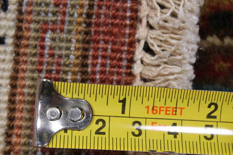 Semnan Beige Runner Hand Knotted 21 X 510  Area Rug 250-25784 Image 8