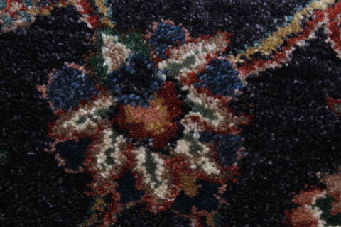 Tabriz Brown Runner Hand Knotted 26 X 511  Area Rug 250-25793 Image 7