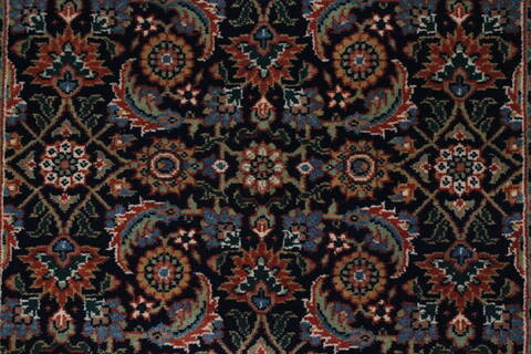 Herati Green Runner Hand Knotted 26 X 511  Area Rug 250-25797 Image 7