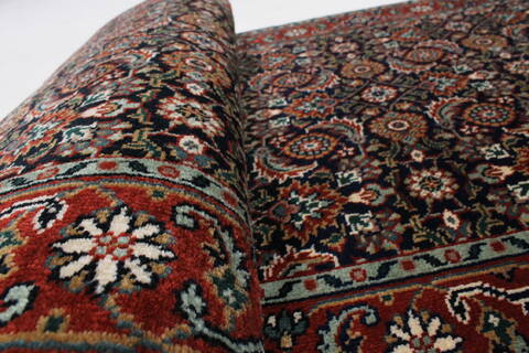 Herati Brown Hand Knotted 27 X 510  Area Rug 250-25804 Image 10