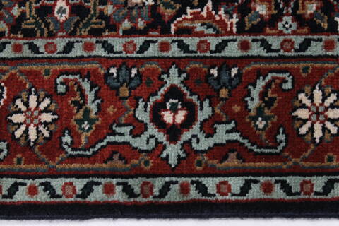 Herati Brown Hand Knotted 27 X 510  Area Rug 250-25804 Image 3