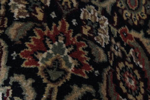 Herati Beige Hand Knotted 90 X 115  Area Rug 250-25827 Image 6