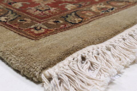 Kashmar Beige Hand Knotted 90 X 120  Area Rug 250-25829 Image 5