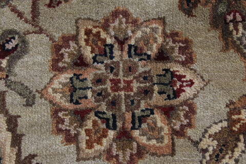 Kashmar Beige Hand Knotted 90 X 120  Area Rug 250-25829 Image 6