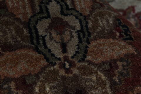 Kashmar Beige Hand Knotted 90 X 120  Area Rug 250-25829 Image 9