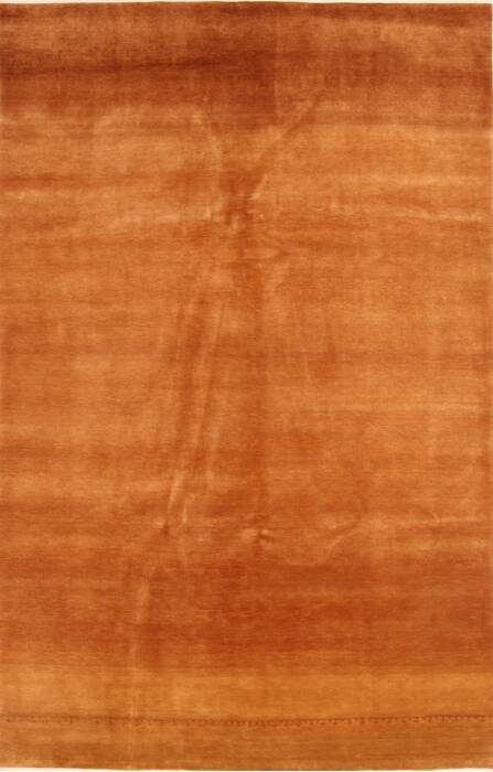 Gabbeh Beige Hand Knotted 65 X 910  Area Rug 100-25833 Image 0