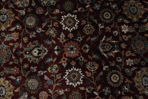 Kashmar Beige Hand Knotted 811 X 119  Area Rug 250-25843 Image 3