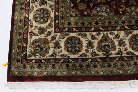 Kashmar Beige Hand Knotted 811 X 119  Area Rug 250-25843 Image 4