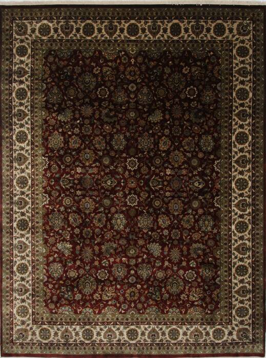 Kashmar Beige Hand Knotted 811 X 119  Area Rug 250-25843 Image 0