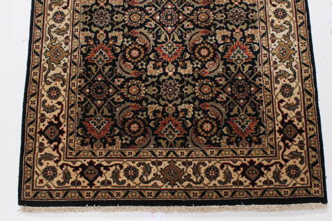 Herati Beige Hand Knotted 27 X 56  Area Rug 250-25861 Image 4