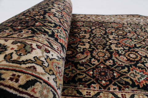 Herati Beige Hand Knotted 27 X 56  Area Rug 250-25861 Image 9