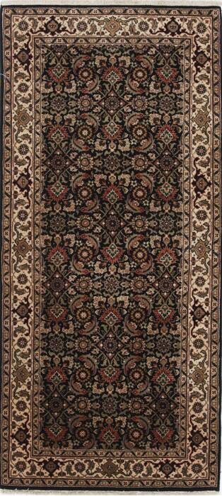 Herati Beige Hand Knotted 27 X 56  Area Rug 250-25861 Image 0