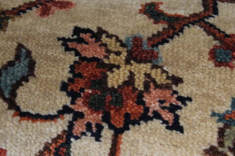 Serapi White Runner Hand Knotted 27 X 511  Area Rug 250-25876 Image 9