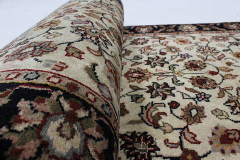 Kashmar Beige Runner Hand Knotted 29 X 60  Area Rug 250-25898 Image 10