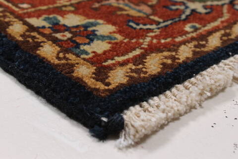 Serapi Blue Runner Hand Knotted 25 X 511  Area Rug 250-25908 Image 5