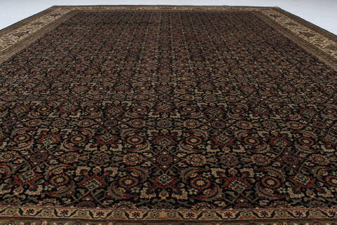 Herati Beige Hand Knotted 811 X 117  Area Rug 250-25926 Image 1