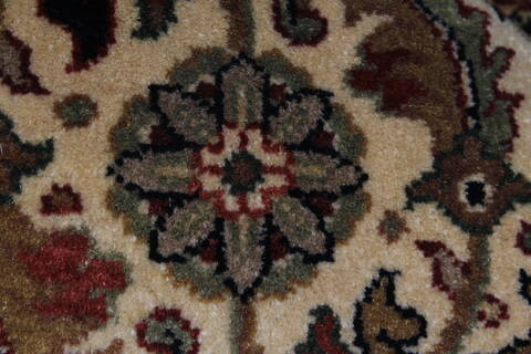 Herati Beige Hand Knotted 811 X 117  Area Rug 250-25926 Image 7