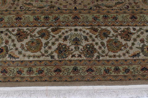 Kashmar Brown Hand Knotted 90 X 123  Area Rug 250-25935 Image 2