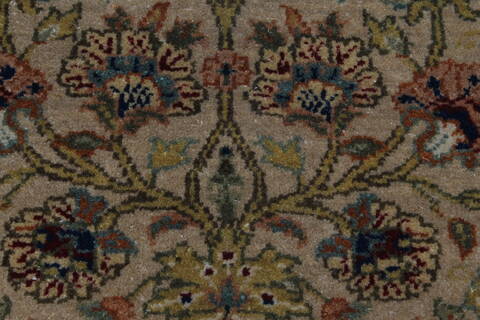 Kashmar Brown Hand Knotted 90 X 123  Area Rug 250-25935 Image 6