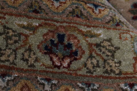 Kashmar Brown Hand Knotted 90 X 123  Area Rug 250-25935 Image 8