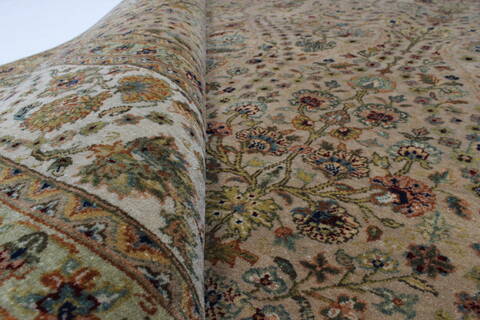 Kashmar Brown Hand Knotted 90 X 123  Area Rug 250-25935 Image 9