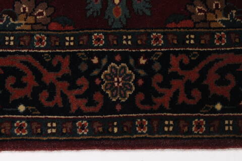 Tabriz Red Runner Hand Knotted 26 X 511  Area Rug 250-26040 Image 2