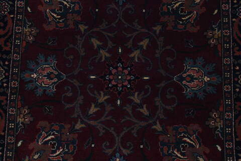Tabriz Red Runner Hand Knotted 26 X 511  Area Rug 250-26040 Image 3