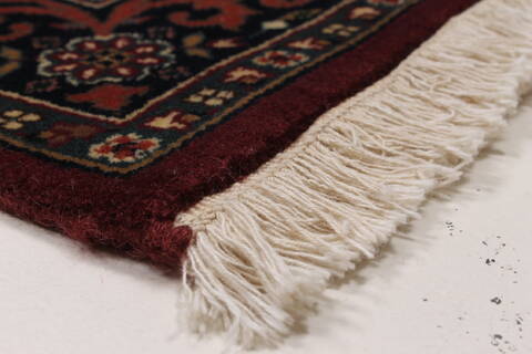 Tabriz Red Runner Hand Knotted 26 X 511  Area Rug 250-26040 Image 5