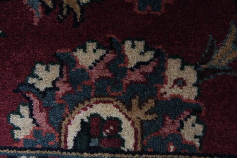 Tabriz Red Runner Hand Knotted 26 X 511  Area Rug 250-26040 Image 6