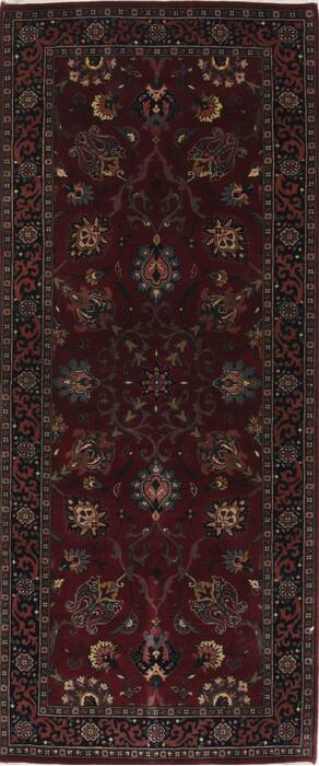 Tabriz Red Runner Hand Knotted 26 X 511  Area Rug 250-26040 Image 0
