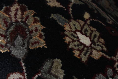 Kashmar Beige Runner Hand Knotted 28 X 61  Area Rug 250-26043 Image 7