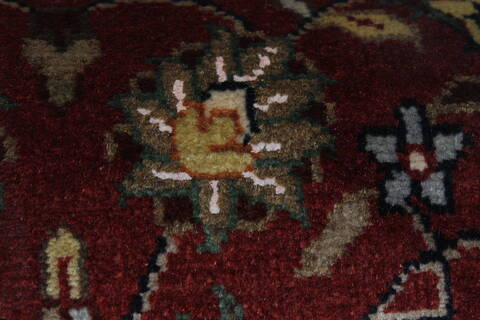 Kashmar Beige Runner Hand Knotted 28 X 61  Area Rug 250-26050 Image 7