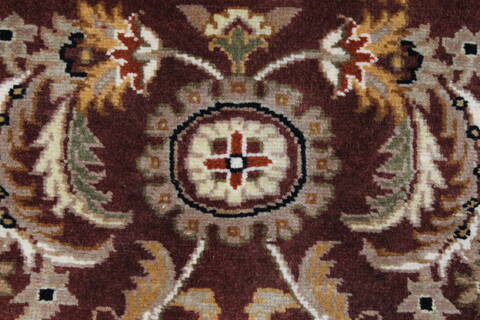 Tabriz Beige Hand Knotted 90 X 1110  Area Rug 250-26075 Image 7