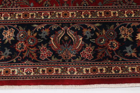 Kashmar Beige Hand Knotted 810 X 1111  Area Rug 250-26083 Image 2