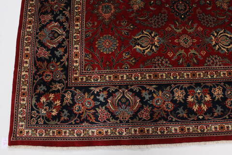 Kashmar Beige Hand Knotted 810 X 1111  Area Rug 250-26083 Image 4