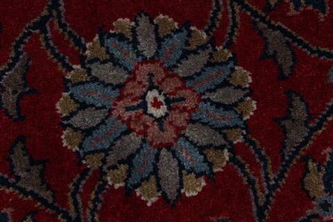 Kashmar Beige Hand Knotted 810 X 1111  Area Rug 250-26083 Image 6